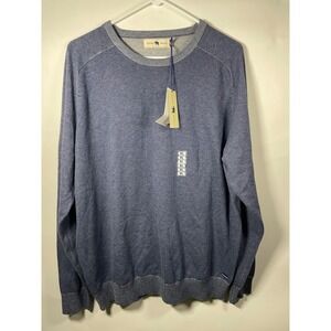 Onward‎ Reserve Mens XL Blue Long Sleeve Crew Neck Pullover Sweater